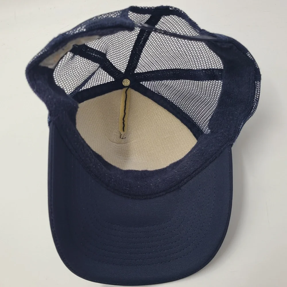 United‎ States Navy Hat Snapback Trucker Mesh Blue USA US USN Anchor Logo Men